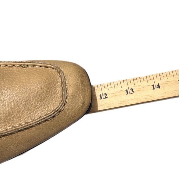 Aston Grey Shoes Mens 9.5 Tan Leather Bit Loafer NAVARRO Gentleman Gangster main image 11